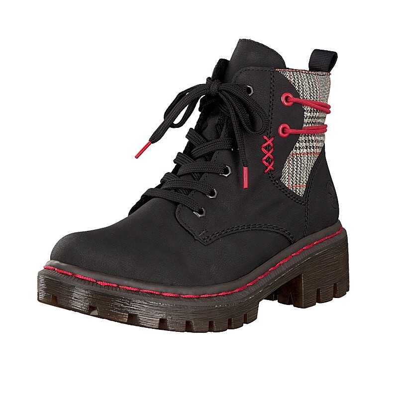 Botas Rieker Y8738-00 Para Mulher - Pretas